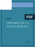 Historia de La Salud Publica. Unidad III