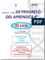 III Ciclo Mapas de Progreso