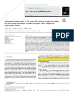 Performance Improvement of The Axial Self-Rectifying Impulse Air-Turbine