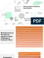 Telecom Churn Prediction Case Studies: Kunal Das Yogesh Kumar Pati