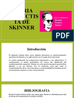 Teoria Conductista de Skinner