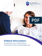 Patient Information Booklet ST Vincents