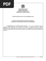 Aviso de Seleção #04 - 2023, 14 FEV 2023 - EIPOT