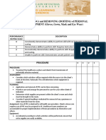 NCMA113 FUNDA SKILL 2 Donning Doffing PPEs