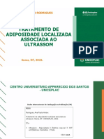 Tratamento de Adiposidade Localizada Associada Ao Ultrassom