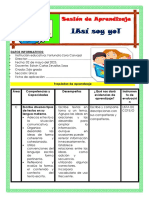 Sesión de Aprendizaje - Clase Modelo