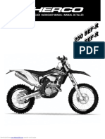 SHERCO 250 SEF-R Workshop Manual