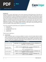 Financial Ratios - Non Financial Sector-May 22