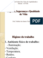 Higiene, Segurança e Qualidade de Vida