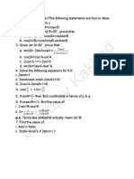 Trigonometric Ratios Standard Angles