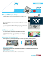 Ficha - Cassette 4 Vías - FXZQ20-50AVM - VRV - Daikin