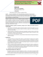 Informe N°274-Solicitud Incorporacion Al Pmi Estrado