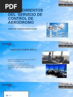 Diapositivas Servicio de Control de Aerodromo - Jacqueline Anastacio Salazar