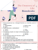 PhySci Q3 M4 L1 Biomolecules