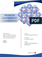 Informe de Documentos de Conservacion 20