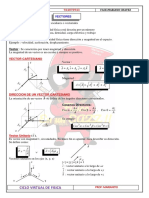 Formulario de Vectores