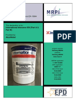 Environmental Product Declaration: International Interzone 954 (Part A & Part B)