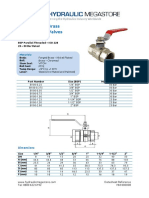 Brass Low Pressure Ball Valves