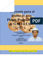 Proyecto de Diseño de Planta de Galletas 1