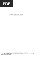 Estados Financieros Separados Auditados BCP