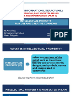 Legal Ethical and Societal Issues in Media and Information Part 1 Intellectual Property Fair Use and Creative Commons 1