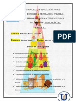 Facultad de Educación Física Deportes y Recreación Carrera