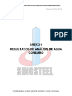 Anexo 4 - Resultados de Análisis de Agua