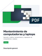 Mantenimiento de Computadoras y Laptops