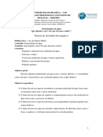 Plano de Aula Propriedades Da Água Gustavo Diniz