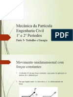 Parte 5 - Trabalho e Energia