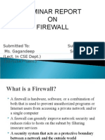 On Firewall Report