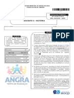 AOCP Prefeitura Municipal de Angra Dos Reis Docente Histoì Ria