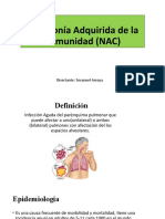 Neumonía Adquirida de La Comunidad (NAC) : Disertante: Emanuel Amaya