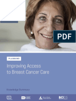 Improving Access To Breast Cancer Care - KS Planning Access 030617