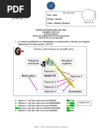 Examen Communication TEC 3 SÃ© Miologie Vã© Rifiã© Conforme OFFICIEL