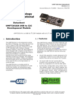 UMFT201XA USB To I2C Development Module