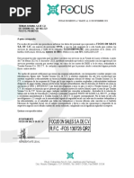 Carta Responsiva para Ingresar A Sucursales