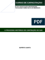 O Processo Histórico de Construção Do SUS