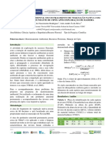 Monitoramento Ambiental de Um Fragmento de Vegetação Nativa