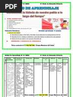 6° Grado Unidad de Aprendizaje Julio