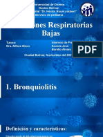 Infecciones Respiratorias Bajas