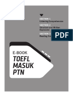 E Book TOEFL Masuk PTN