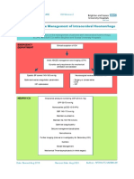 Guidelines For The Management of Intracerebral Haemorrhage