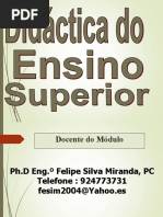 Didactica Do Ensino Superior I