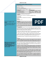 Template - Chart For Analysis of Didactic Units