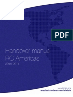 Handover Manual 2010-2011