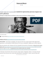 Arjan Martins Reinventa o Modo de Representar Pessoas Negras Nas Artes Plásticas - 12 - 09 - 2021 - Ilustrada - Folha