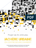 Projet de Fin D'études: Jachère Urbaine