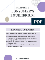 Consumers Equilibrium