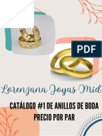 Catálogo 1 de Anillos de Boda de 10k